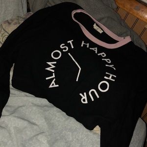 Large crop top